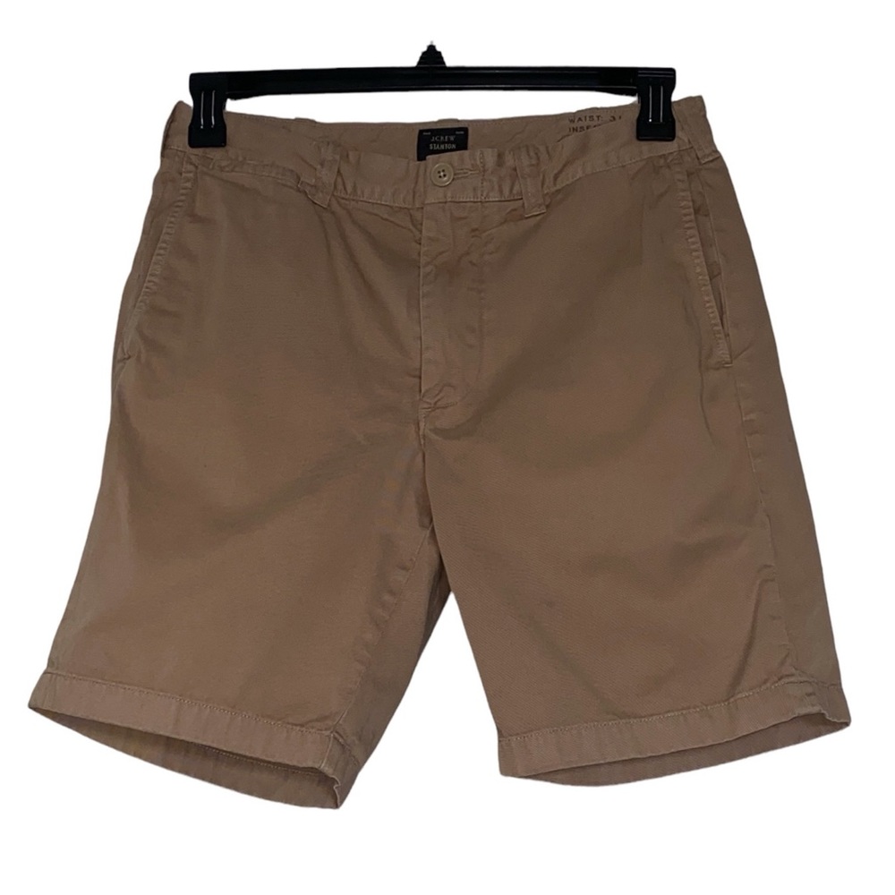 J. Crew Stanton Chino Tan Bermuda Shorts